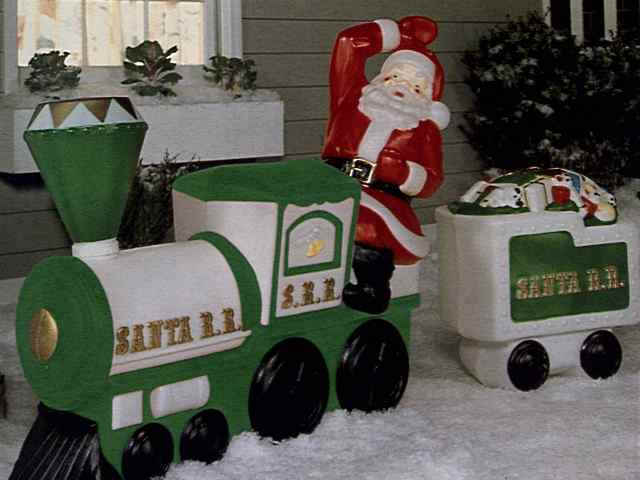 Santa Train and Tender Car