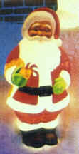 31 inch Af/Am Santa Claus (4) - Illuminated - Item Number EII15120CP