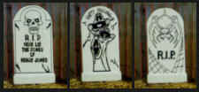 Halloween Tombstones (6) - Item Number EII74280CP