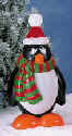 Holiday Penguin Red and Green